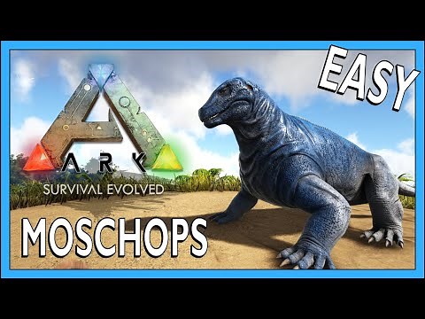How To Tame A Moschops In Ark Survival Evolved
