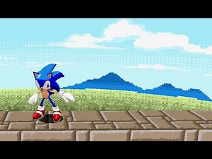 Beating SRB2 with.. Adventure Sonic! | Sonic Robo Blast 2.