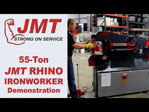 55-Ton Ironworker | JMT Rhino Series