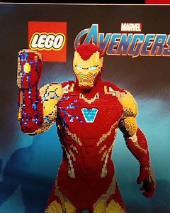 Iron Man, Captain Marvel,Thanos, Avengers: Phase finale. Voici 4 constructions géantes LEGO Marvel ! | LEGO