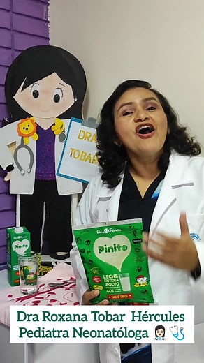 Preparación de Leche Pinito en Polvo con Dra. Tobar