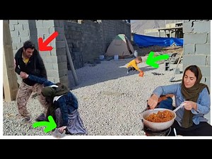 Ziba built a dream yard with sand; with the help of the operator, everything was possible