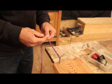 Anleitung Bogensehne bauen mit dem Sehnenbrett