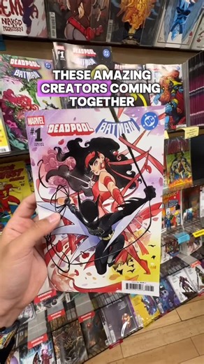 Chris on Instagram: "Did you pick up Deadpool/Batman? @marvelcomics and @dcofficial snapped on this. #batman #deadpool #thebatman #dcu #mcu #marvel #dc #dcuniverse #marvelcomics #crossover #collab #avengers #daredevil #comics #comicbooks #books #bookstagram #booktok #fyp #reels"