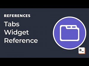 How to use the Tabs Widget