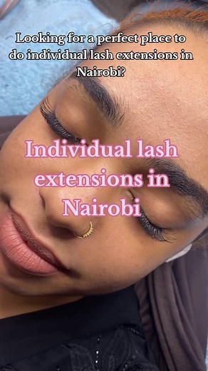 Get Glamorous Lash Extensions in Nairobi | Lashes by Shazz