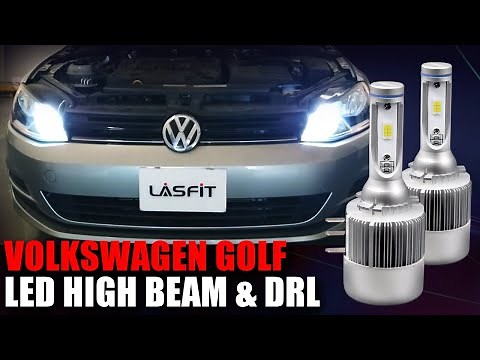 2015 Volkswagen Golf High beam Daytime Running Light DRL LED Replacement