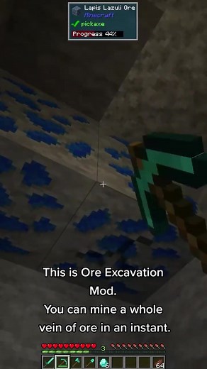 Minecraft Ore Excavation Mod Tutorial