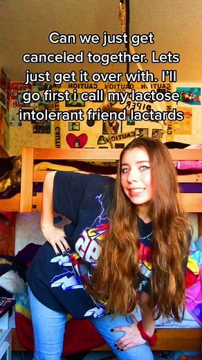 Should I post my apology video next? #cancelculture #apologyvideocomingsoon #canceled #lactoseintolerant #darkhumor