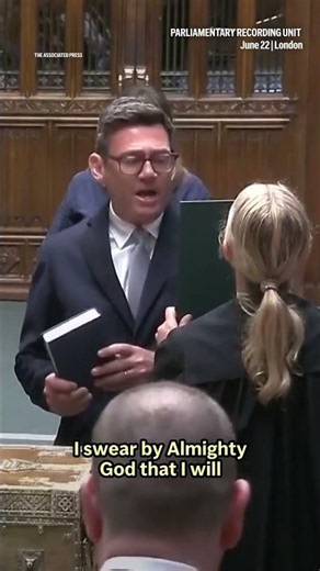 Starmer challenger Andy Burnham sworn in as UK lawmaker