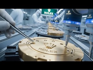Inside the Rolex Factory: How Pure Gold Turns Into $50,000 Luxury Watches (Full Process)