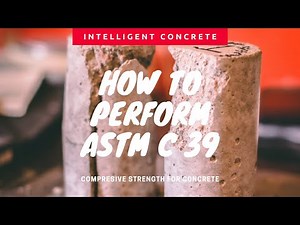 How to Perform ASTM C 39 for Concrete Compressive Strength - Vlog 649
