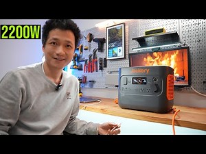 Jackery Explorer 2000 Pro with 2200W Output (Tested with 2 Heaters) Solid Portable Power Station!