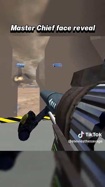 Master Chief's Face Reveal in Halo VR Combat Evolved