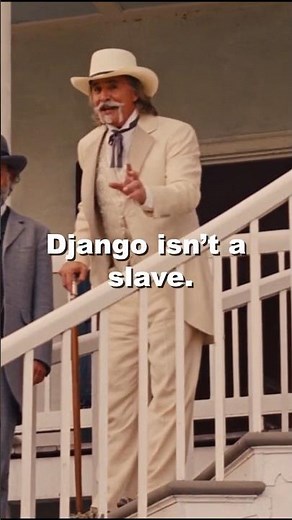 Big Daddy tell’s Bettina how to treat Django #django #jamiefoxx #samuelljackson #leonardodicaprio