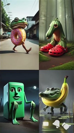 🌈✨Italian Brainrot Animals Re-evolution 🧠➡️🍍 #shorts​ #memes #tralalero #brainrot