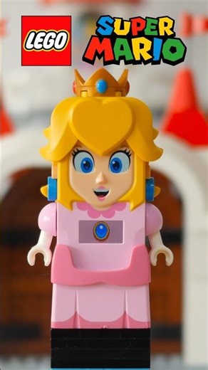 Lego Princess Peach #lego #nintendo #mario #legomario