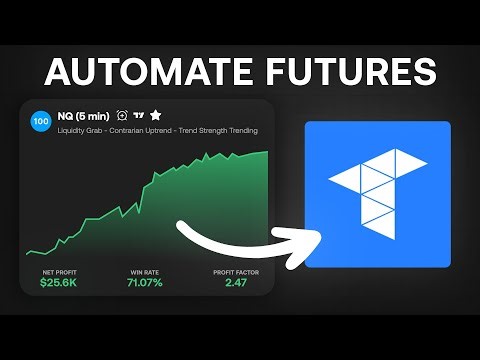 How to Automate Futures Trading Using LuxAlgo AI (Tradovate Full Guide)