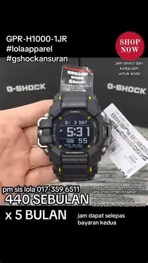 gshock GPR-H1000-1JR #gshockansuran #gshockoriginal #lolaapparel