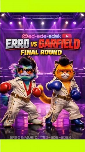 WALKA? NIE, TO TOTALNY ROZPIE...! 🥊🕺 Erro & Garfield SHOW