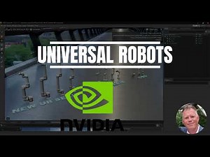 Virtual Commissioning with Process Simulate and Universal Robots PolyScope X ‪@NVIDIAOmniverse‬ 🎬