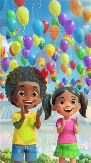 Counting Balloons 1–10 🎈 | Fun Numbers Song for Kids | Learn Counting | Tiny Tales Zoo Zoo