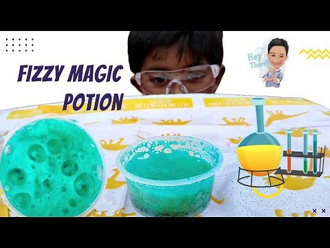 How to make Fizzy magic potion | Science experiment for kids with Jotham Immanuel