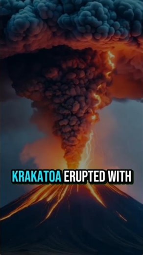 The Loudest Explosion in Human History – Krakatoa 1883