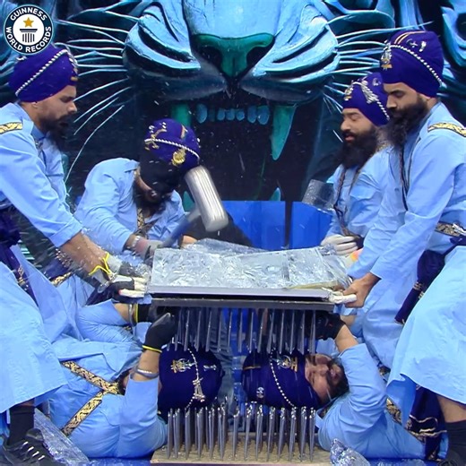 1.2M views · 5.5K reactions | In this nail-biting performance, can India's Bir Khalsa break the record?﫣流 | Guinness World Records | Facebook