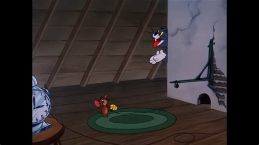 5K views · 128 reactions | Darn it all, that cat deserves a mouse. #TomAndJerry #RubeGoldbergMachine (️ Designs on Jerry, 1955) | Vintage Geek | Facebook