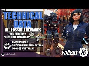 Technical Data | Rare Power Armor Paint | BOS Elder | Forbidden Knowledge | BOS Shielded Lining