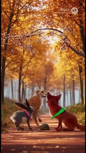 Turtle wins the race 🐢 🏎️🏁#animals #funny #viral