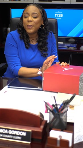 Kicking off the week with purpose! Whether it’s safeguarding your vote or serving our communities with integrity, the Cook County Clerk’s Office is always on the move for the people of Cook County. Let’s lace up and lead 💪🏾 #KicksOfTheDay #JASSACDeltas #DeltaRed #CookCountyClerk #StepWithPurpose #MonicaGordon #DST #ServiceInStyle #MondayMotivation | Cook County Clerk Monica Gordon