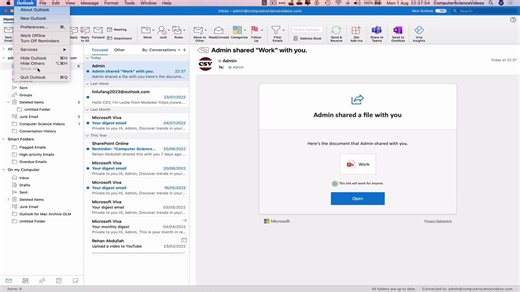 How to USE Microsoft PowerPoint On a Mac - Tutorial 27 - Share Your Presentation - Basic Tutorial
