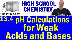 13.4 Equilibria for Weak Acids and Bases - Chad's Prep®