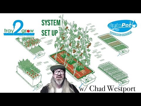 Tray2Grow by AutoPot : Step by Step Tutorial w/ Chad Westport