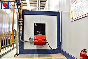 [Hot Item] Aluminum Profile Cabinet Shelf Automatic Powder Coating Line for Sale