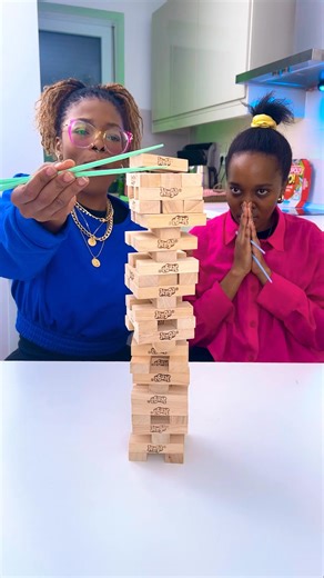 Can you beat Jenga without using your hands? | Hasbro Games