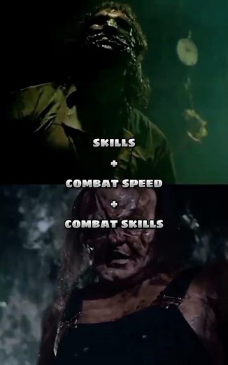Leatherface (all movies/comp) vs victor crowley (all movies/comp) #edit #horror #tcm #hatchet