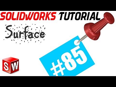 SolidWorks 2014 Surface Tutorial 85: Extend Surface