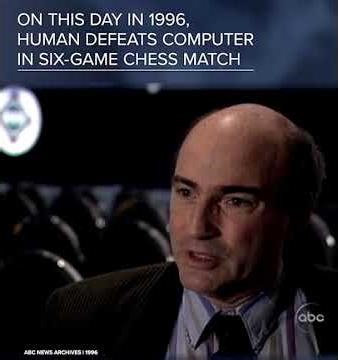 In 1996, world chess champion Garry Kasparov defeated a computer, IBM’s Deep Blue.