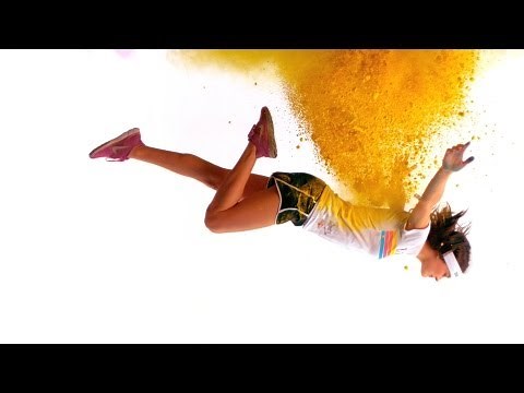 THE COLOR RUN™ Color Bursts in slow motion!!!