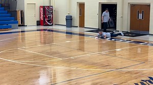 Putting practice at basketball practice tonight… ya just never know 🤷🏻‍♂️😁 | Banshee Pride Basketball