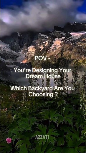 POV: Build Your Dream Home 🌿 Choose Your Perfect Backyard