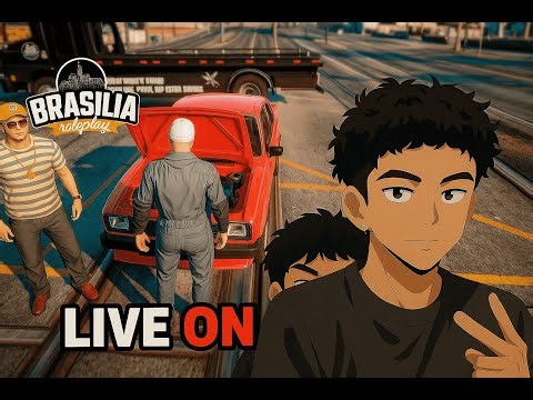 LIVE ON BRASILIA RP ENTREI PRA MECANICA !LIVEPIX