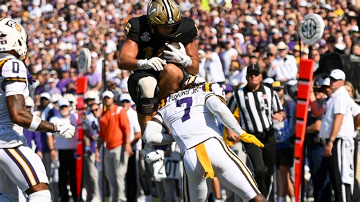 LSU football vs Vanderbilt highlights as Tigers drop SEC game to Diego Pavia, Vandy