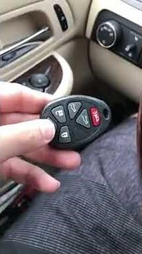 Program a Key FOB - Chevy Tahoe / GMC Yukon / Cadillac Escalade / Chevy Suburban