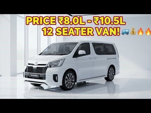 Toyota Omni Is BACK! 😱 New 12 Seater Van 2026 Revealed#carreview