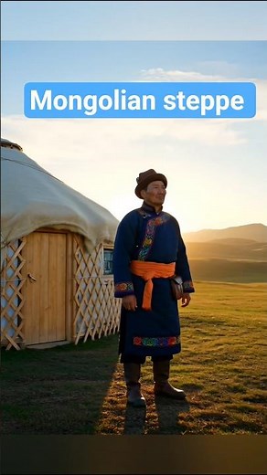 Day in the Life of a Mongolian Nomad | Life on the Steppe📝 #mongolia