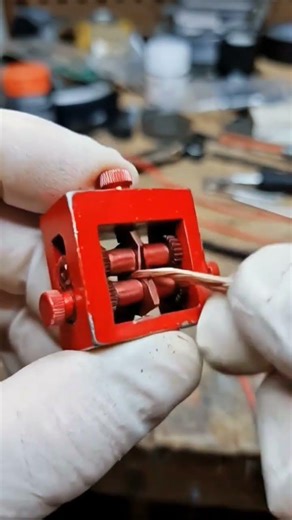Amazing Wire Stripping Tool in Action | Satisfying Precision Engineering